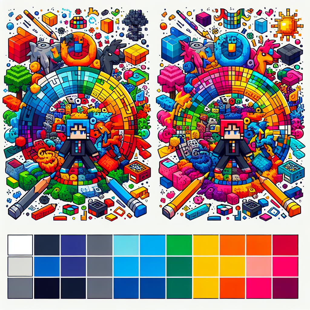 Panduan Utama Kode Warna Minecraft: Tingkatkan Gameplay Anda dengan Warna-Warna Cerah