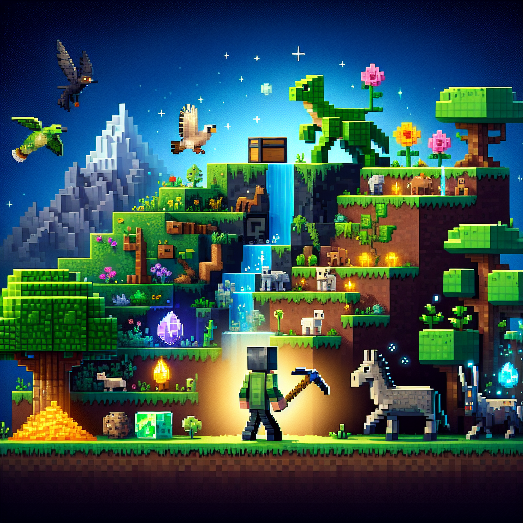 Jelajahi Fitur Baru dan Peningkatan di Pembaruan Minecraft 1.10